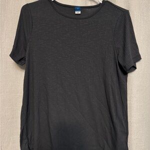 Old Navy Women’s Charcoal Short Sleeve Tee